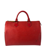 Louis Vuitton Red Epi Leather Speedy 30