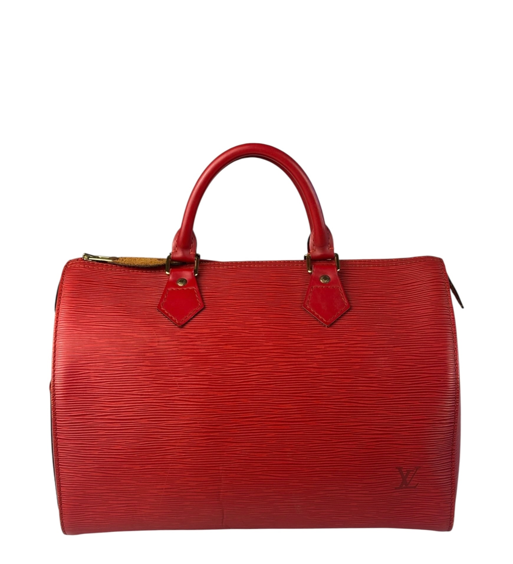 Louis Vuitton Red Epi Leather Speedy 30