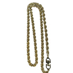 Christian Dior Vintage Classic Gold Twist Rope Chain