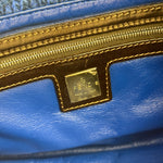 Fendi Vintage Blue Cashmere Baguette