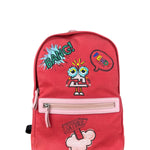 Fendi Red Patch Cloth Mini Backpack
