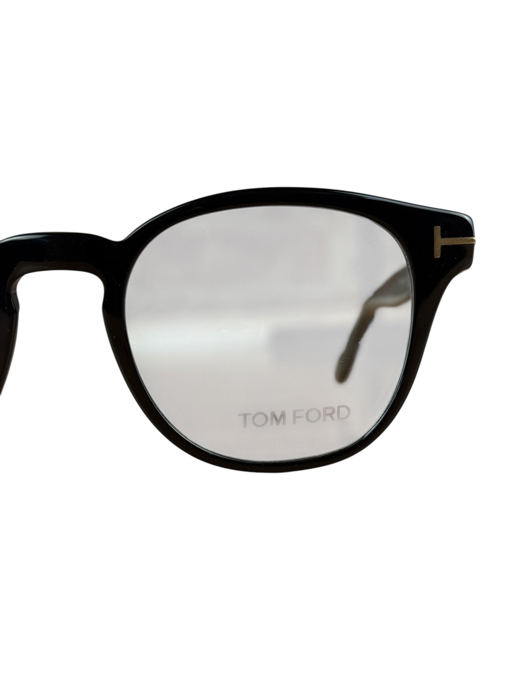 Tom Ford Black Round Eyeglasses