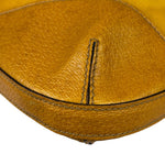 Gucci Mustard Yellow Suede/Leather Trim Hasler Horsebit Hobo Bag