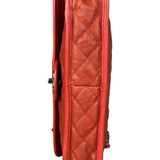 Chanel French Riviera Caviar Quilted Flap Bag Sunset 2011