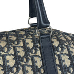 Christian Dior Canvas Monogram Trotter Mini Boston Hand Bag