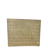 Fendi Beige/Brown Zucca Bi-Fold Wallet