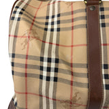 Burberry Vintage House Check Duffel Bag