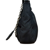Prada Black Nylon Leather Trim Re-Edition 2005 Two-Way Bag