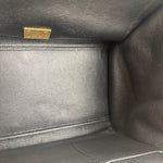 Celine Trapeze Leather 2Way Python Handle Handbag