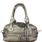 Chloe Metallic Taupe Vintage Paddington