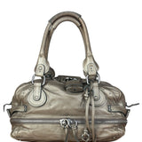 Chloe Metallic Taupe Vintage Paddington
