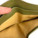 Bottega Veneta Intercciato Green Wallet