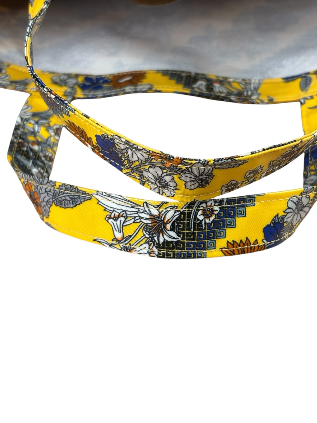 Gucci Colorblock Medium Floral Logo Tote