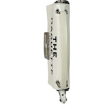 Fendi x Marc Jacobs White Leather Mini Baguette