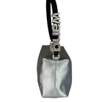 Alexander Wang Silver Satin Heiress Pouch