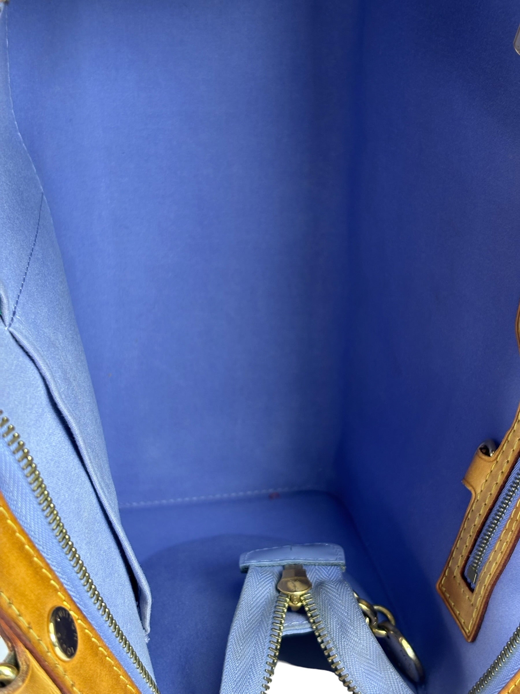 Louis Vuitton Purple Vernis Brea Two-Way Bag