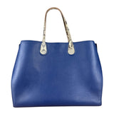 Christian Dior Python Trimmed Blue Addict Tote