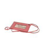 Balenciaga Rose Burbon Leather Large Premier Clutch Bag