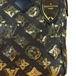 Louis Vuitton Gold Sequins Monogram Speedy Eclipse 30