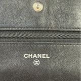 Chanel Black Caviar Flap Wallet On Chain 2013