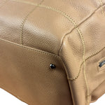 Chanel Beige Caviar Chocolate Bar Boston Bag