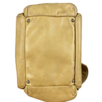 Chanel Warm Beige Leather LAX Accordion Shoulder Bag 2003