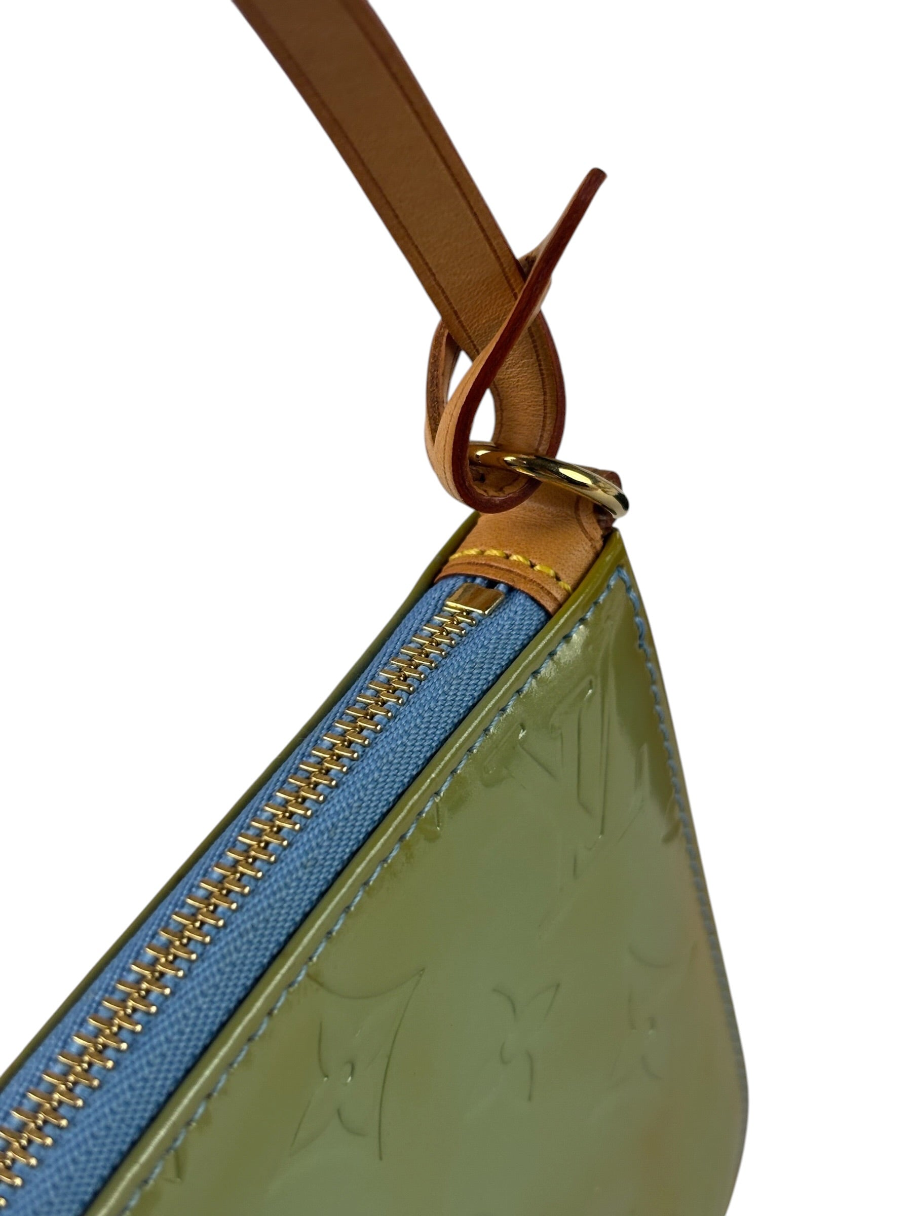 Louis Vuitton Green Vernis Lexington Pochette