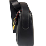 Cartier Must De Vintage Black Panthere Shoulder Bag