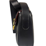 Cartier Must De Vintage Black Panthere Shoulder Bag