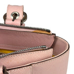 Salvatore Ferragamo Pink Saffiano Leather Shoulder Bag