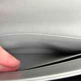 Chanel CC Trendy Blue Leather Flap Top Handle Bag