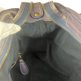 Balenciaga Vintage Distressed Purple Leather City Bag