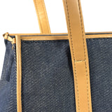Christian Dior Beauty Parfums Denim/Leather Tote
