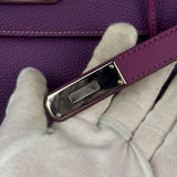 Hermes Kelly 35 Purple Ghillies Swift Togo Leather Handbag 2015
