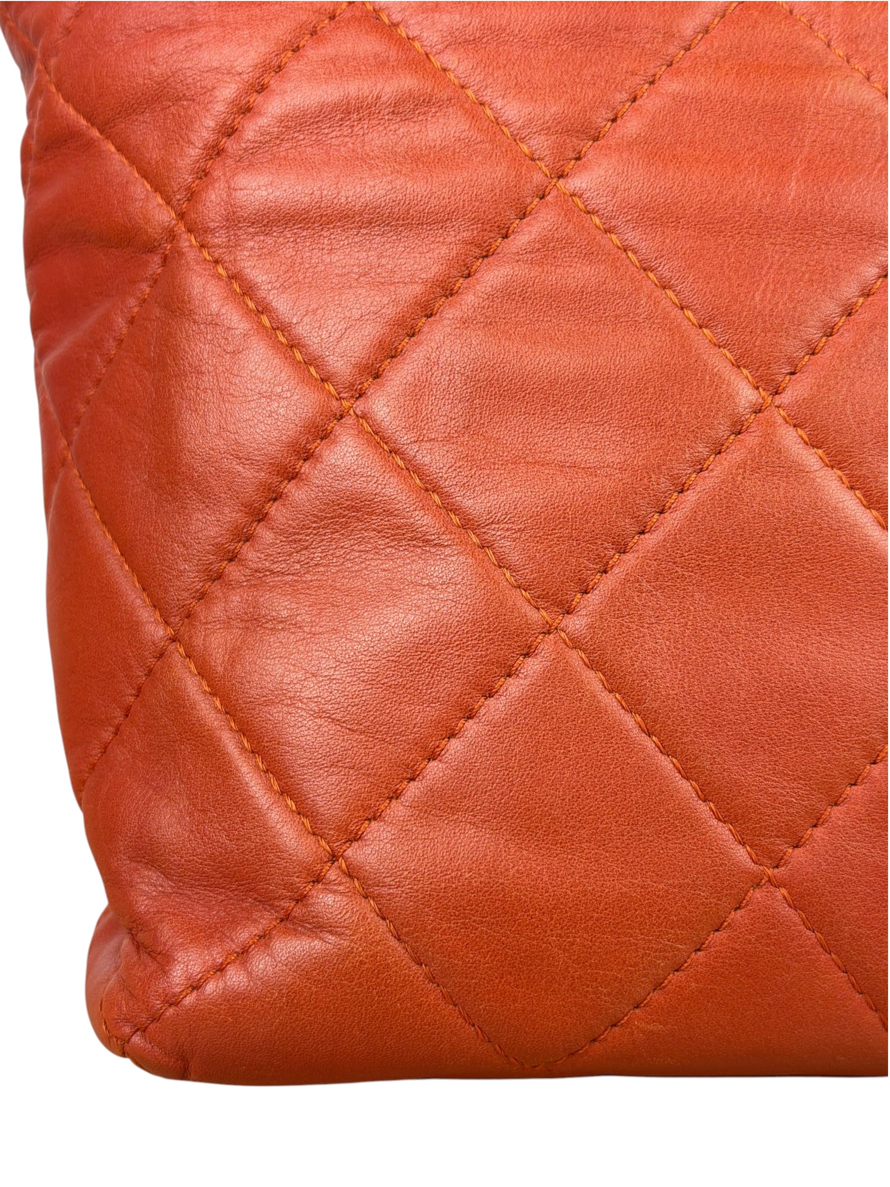 Chanel Quilted Lambskin In The Business North/South Tote 2010