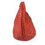 Bottega Veneta Orange Intrecciato Hobo Bag