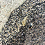 Chanel Grey Tweed Cambon Line Tote Bag 2004