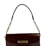 Louis Vuitton Burgundy Monogram Vernis Sunset Boulevard Shoulder Bag