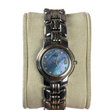Fendi Vintage Mother-Of-Pearl Dial Orologi Two-Tone Watch 980L