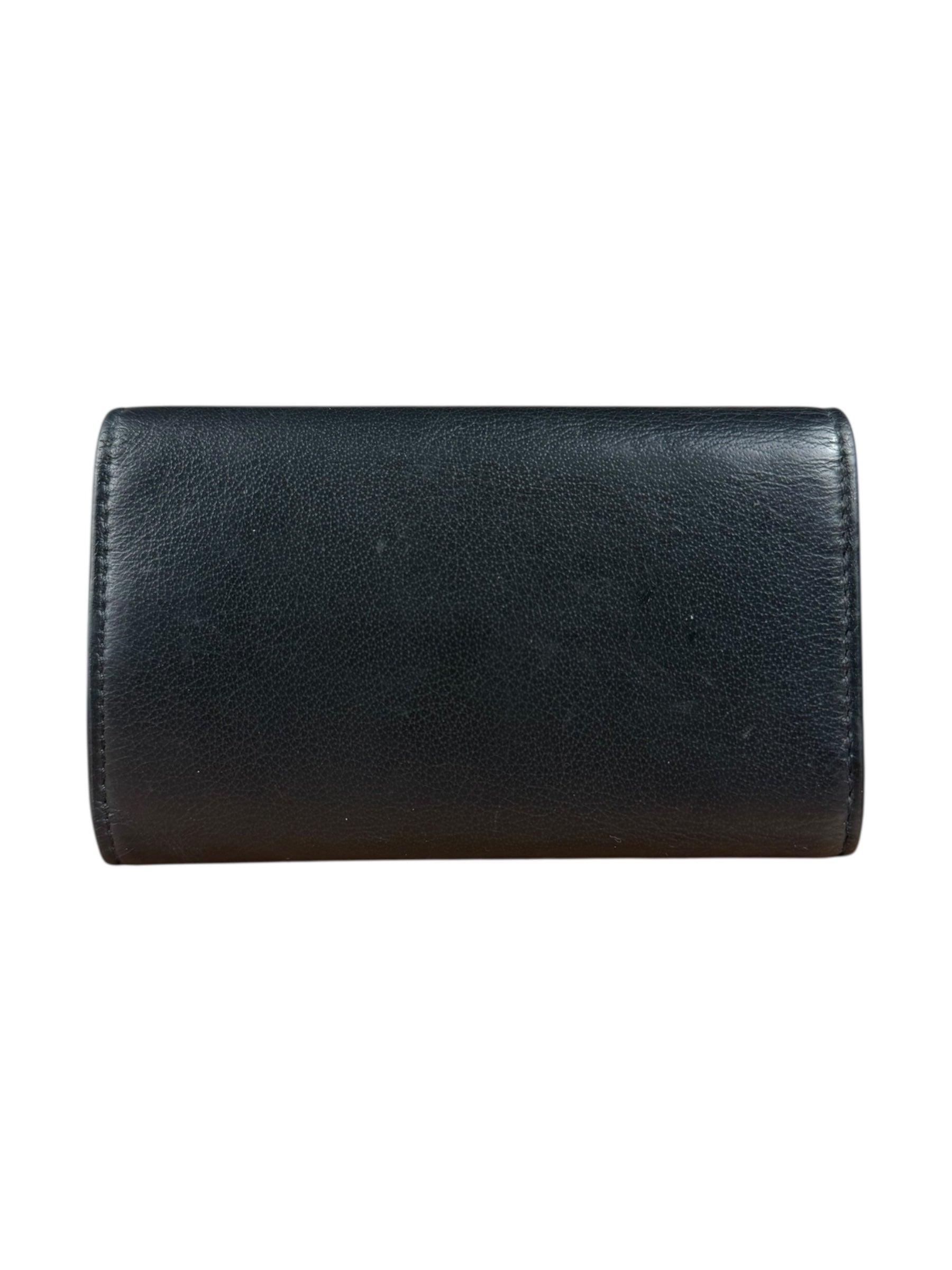 Balenciaga Leather Key Wallet