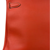 Hermes Coral-Red Epson Casaque Togo Kelly 32
