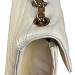 Chanel Beige Gabrielle Chevron Medal Flap 2011