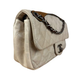 Chanel Beige Iridescent In-The-Mix Flap Bag 2011