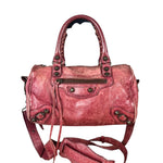 Balenciaga Mini Classic Leather City Bag Red