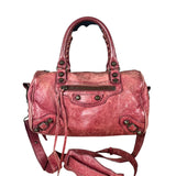 Balenciaga Mini Classic Leather City Bag Red