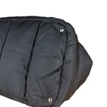 Prada Black Quilt Bomber Duffle Bag