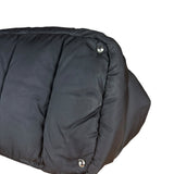 Prada Black Quilt Bomber Duffle Bag