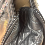 Chanel Black Patent Leather Quilted Lipstick Tote 2011