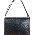 Balenciaga Vintage Black Leather Shoulder Bag