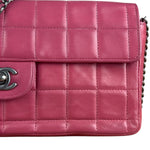 Chanel Pink CC 2002 Chocolate Bar Chain Flap